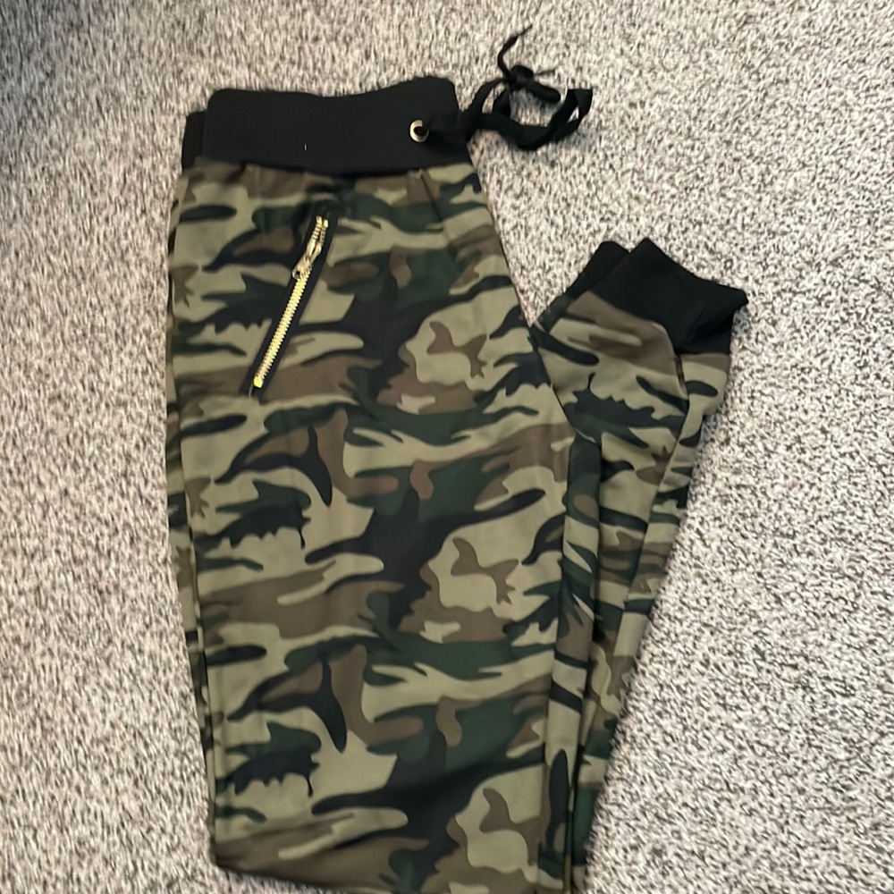 Camo joggers